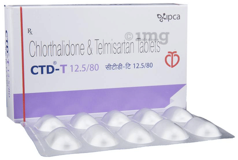 CTD-T 12.5/80 Tablet image