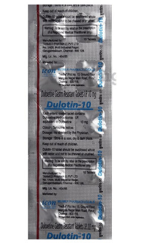 DUlotin 10 Tablet image
