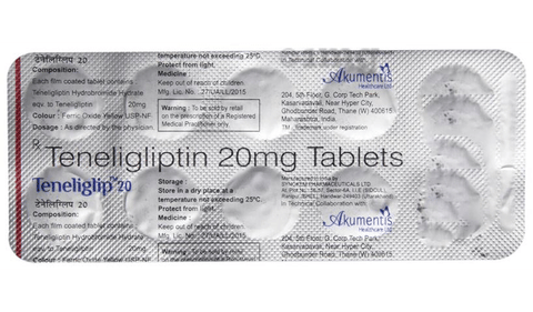 Teneliglip 20 Tablet image Teneliglip 20 Tablet image