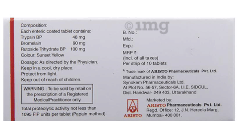 Zymoflam Tablet image