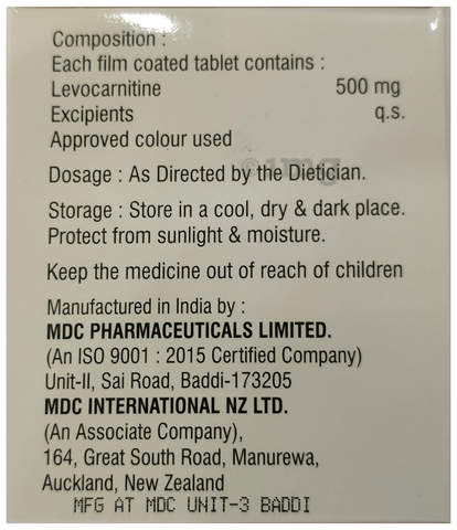 Carwin 500 Tablet image