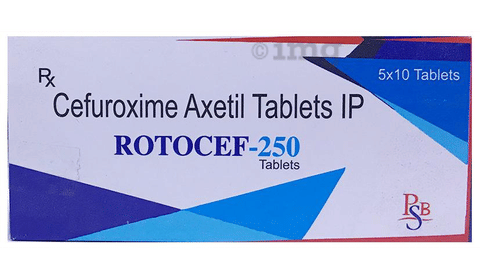 Rotocef 250 Tablet image