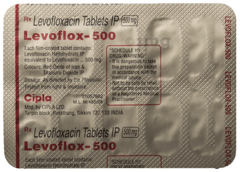 Levoflox 500 Tablet image