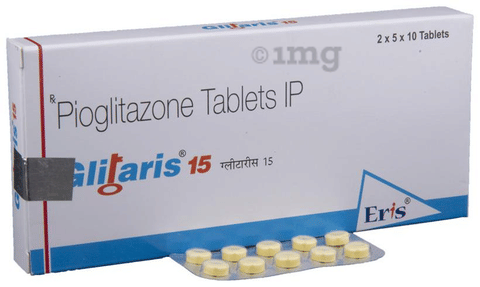 Glitaris 15 Tablet image Glitaris 15 Tablet image