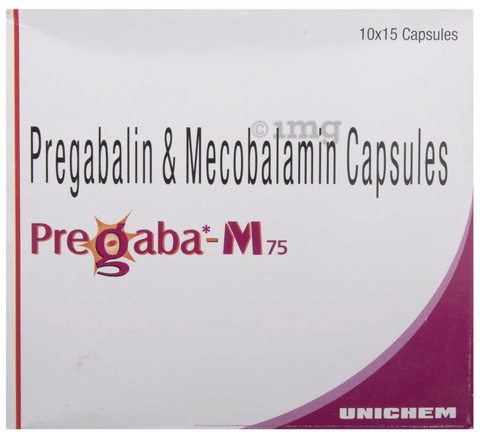 Pregaba-M 75 Capsule image Pregaba-M 75 Capsule image