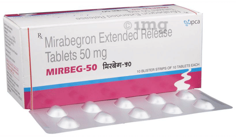 Mirbeg 50 Tablet ER image