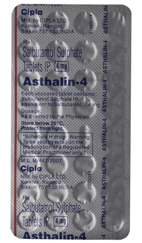 ASTHAlin 4 Tablet image