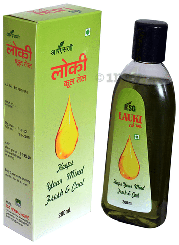 RSG Lauki Cool Tail: Buy bottle of 200 ml Oil at best price in India | 1mg