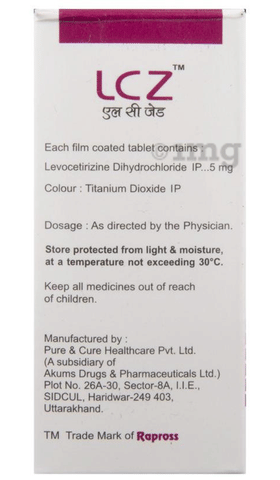 एल सी ज़ेड टैबलेट image