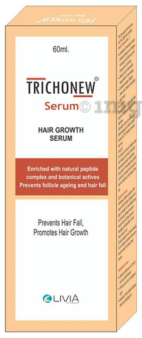 Trichonew Hair Growth Serum: Buy bottle of 60 ml Serum at best price in India | 1mg Trichonew Hair Growth Serum: Buy bottle of 60 ml Serum at best price in India | 1mg