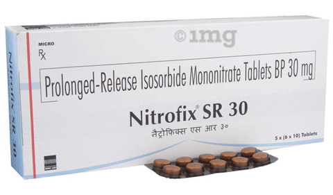 Nitrofix SR 30 Tablet image