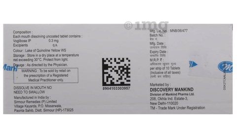 Voglistar -MD 0.3 Tablet image