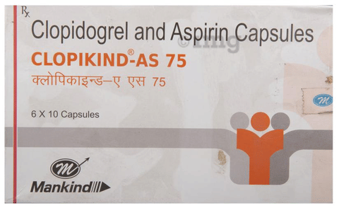 Clopikind-AS 75 Capsule image