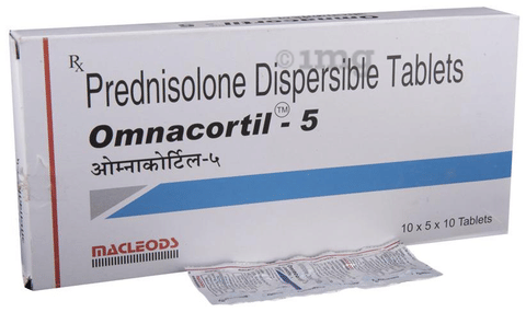 Omnacortil 5 Tablet DT image