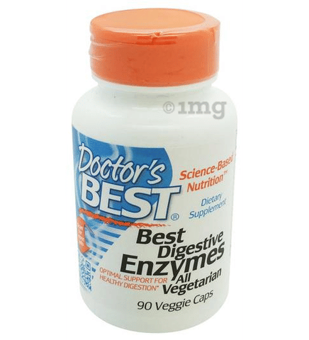 Doctor's Best Digestive Enzymes Veggie Capsule: Buy bottle of ...