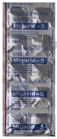 Migarid 5 Tablet View Uses Side Effects Price and Substitutes 1mg