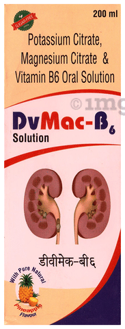 DvMac-B6 Oral Solution Pineapple Sugar Free
