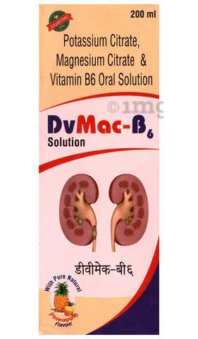 DvMac-B6 Oral Solution Pineapple Sugar Free image DvMac-B6 Oral Solution Pineapple Sugar Free image
