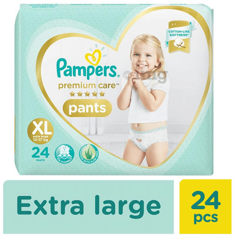 Buy Pampers Premium Care Pants Medium size baby Diapers M 162 Count  Softest ever Pampers Pants Online at Best Prices in India  JioMart