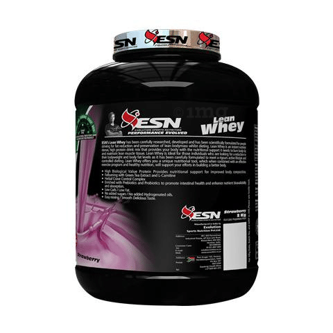 ala acetyl l carnitine ESN Lean Whey Powder Strawberry: Buy bottle of 5.0 lb Powder at 𝗯𝗲𝘀𝘁  𝗽𝗿𝗶𝗰𝗲 in India