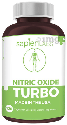 Sapien Body Nitric Oxide Turbo Capsule: Buy bottle of 120 ...