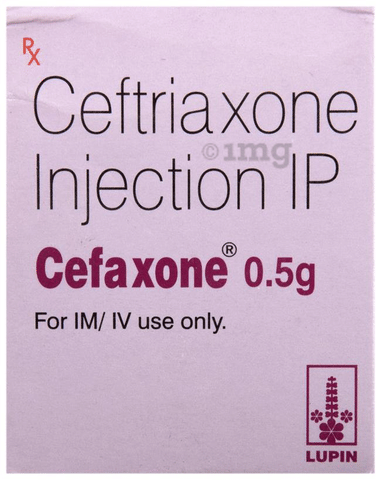 Cefaxone 0.5gm Injection image