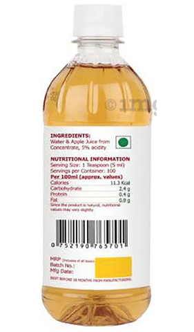 Green Elements Apple Cider Vinegar Natural image Green Elements Apple Cider Vinegar Natural image
