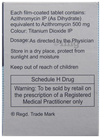 Azibact 500 Tablet image