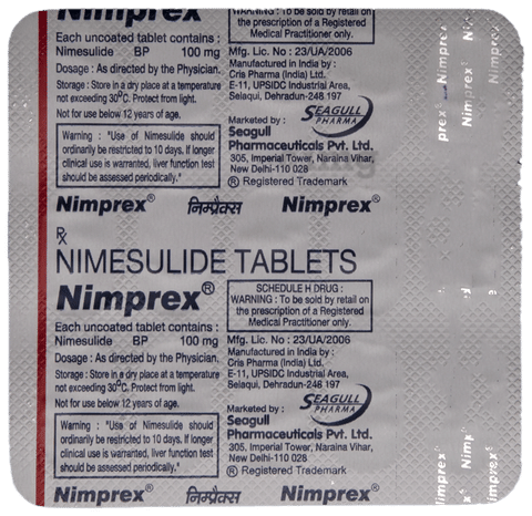 Nimprex Tablet image