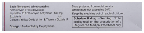Azithromycin 500mg 1 mg