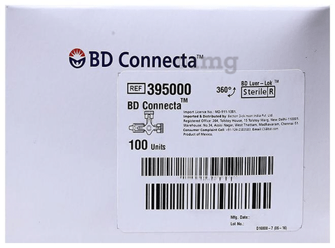 Bd Connecta Ref 395000 Stop Cock