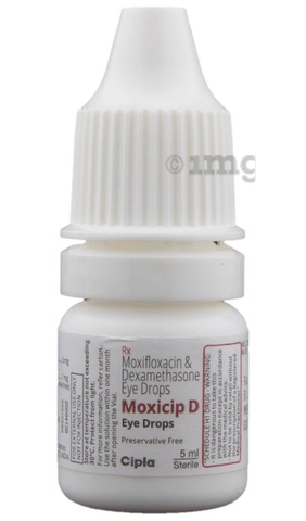 Moxicip D Eye Drop image