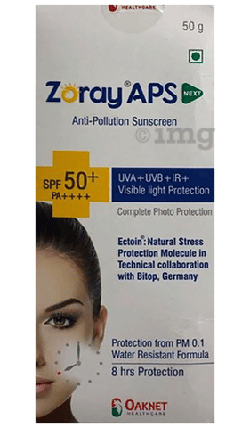 Zoray APS Next Sunscreen SPF 50+: Buy tube of 50.0 gm Gel at
