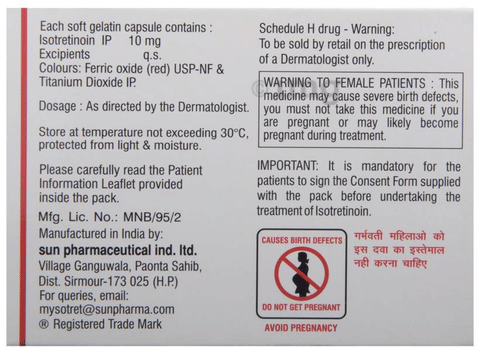 Sotret 10mg Capsule image