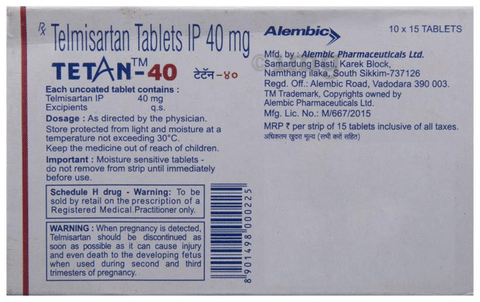 Tetan 40 Tablet image