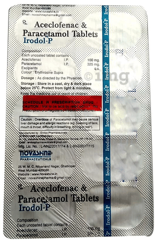 Irodol-P Tablet image