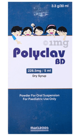 Polyclav BD 228.5mg Dry Syrup image