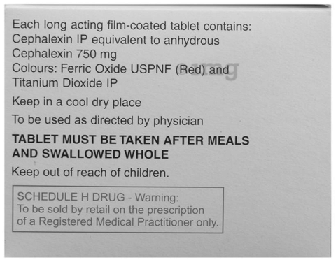 Phexin BD 750mg Tablet image