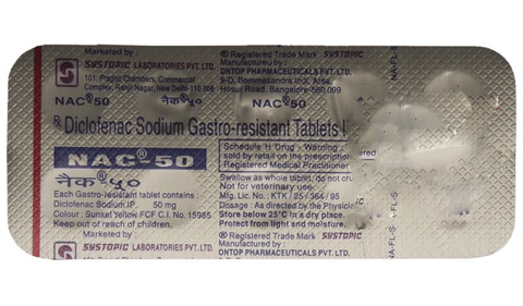 NAC 50 Tablet image