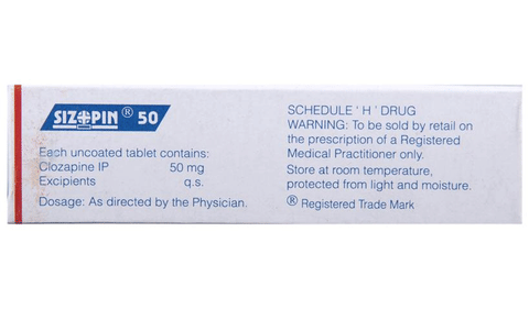 Sizopin 50 Tablet image Sizopin 50 Tablet image