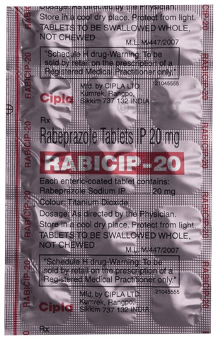 Rabicip 20 Tablet image