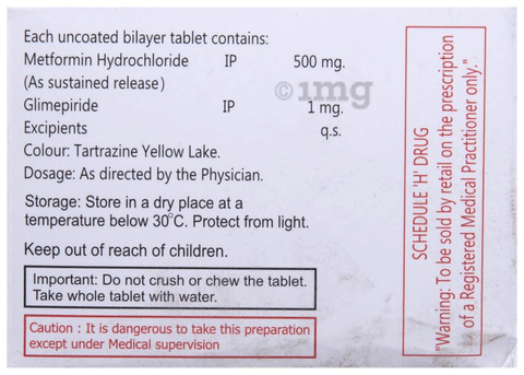 Glylim Forte 1 Tablet SR image
