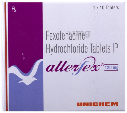 Allerfex 120mg Tablet image