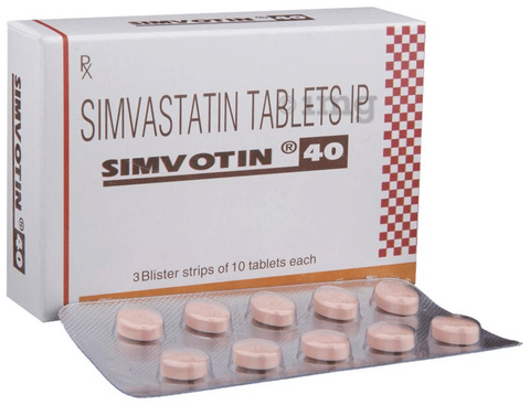 Simvotin 40 Tablet image