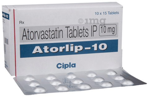 Atorlip 10 Tablet image