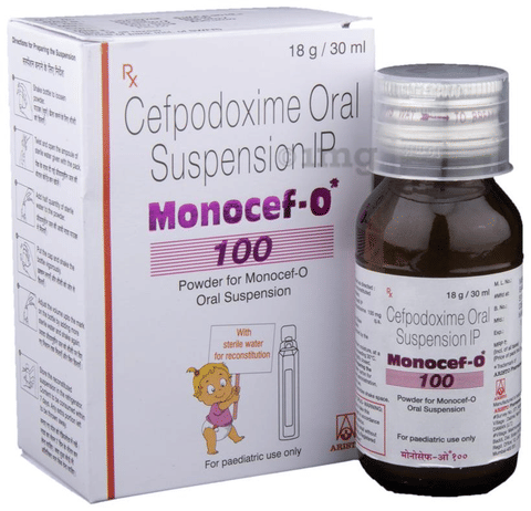 Monocef-O 100 Powder for Oral Suspension