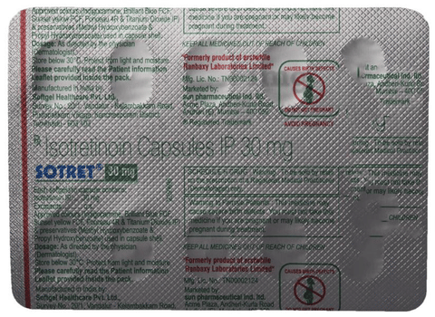 Sotret 30mg Capsule image Sotret 30mg Capsule image
