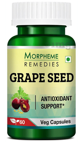 Morpheme Grape Seed Extract Capsule: Buy bottle of 60 ...