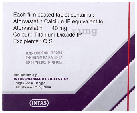 LipiCURE 40 Tablet image