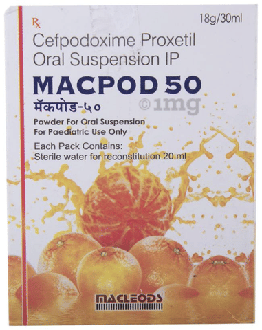 Macpod 50 Oral Suspension image Macpod 50 Oral Suspension image